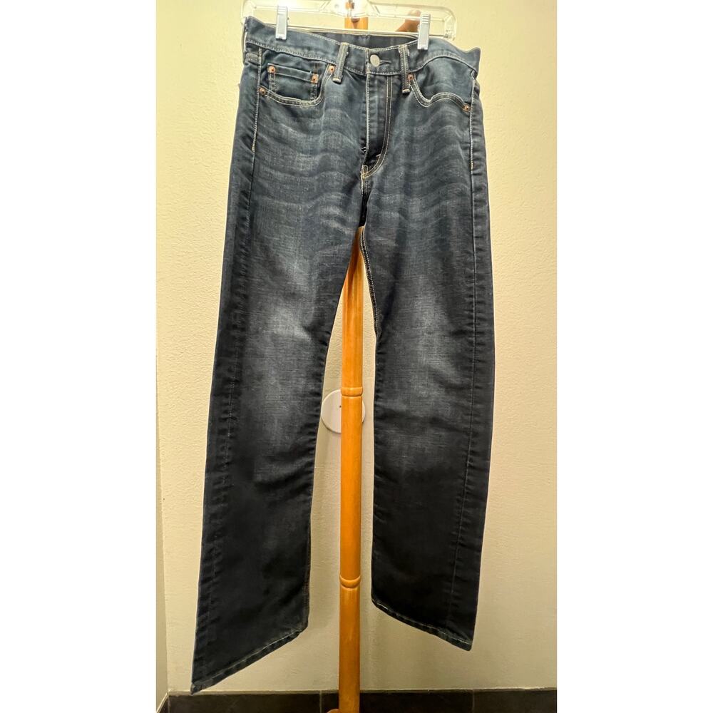 513 Levi's Jeans Slim Straight Men's Jeans Size 31X32 Dark Blue